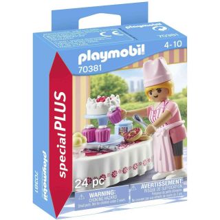 Candy Bar Baker With Dessert Table Playmobil