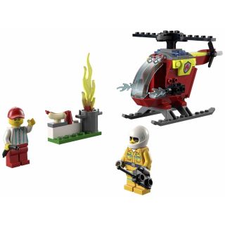 LEGO CITY L’HÉLICOPTÈRE DES POMPIERS 