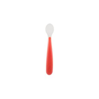SOFT SILICONE SPOON 6M+ RED UP