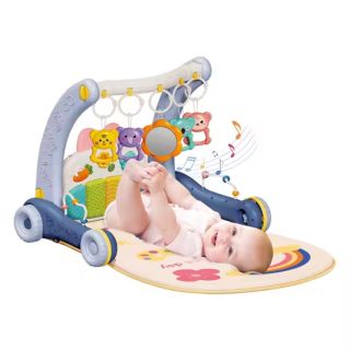 2 IN 1 Tapis Piano + Trotteur