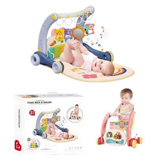 2 IN 1 Tapis Piano + Trotteur