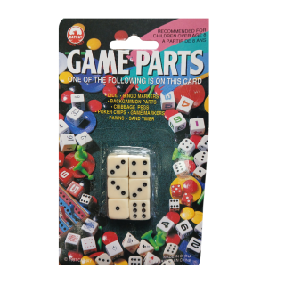 Dados 6pcs pm
