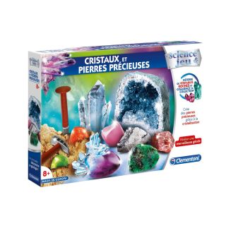 Cristaux de pierres précieuses Clementoni