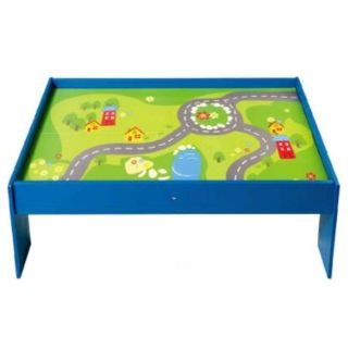 Table circuit train en bois-Acooltoy