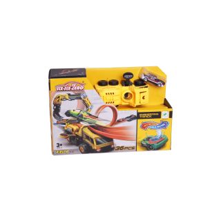 Circuit de voiture avec lanceur 36 Pcs