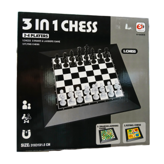 Jeu d'échecs 3 en 1 - Sheng BO