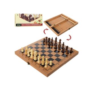 Jeu d'échecs Chess 3 en 1
