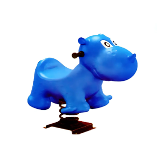 Jeu de Ressort Rhino Bleu Pour Enfant