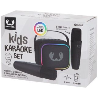 Kit Karaoké Sans Fil Avec 2 Micros