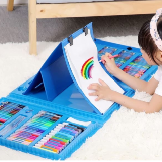 Kit de Coloriage 208PCS-Bleu