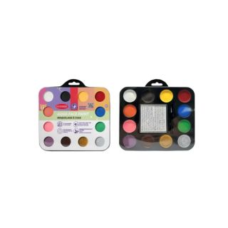 KIT MAQUILLAQE A L’EAU 12 COULEURS - Boland