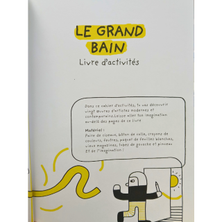 Le Grand Bain livre d'activités