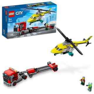 LEGO City Le transport de l’hélicoptère de secours 