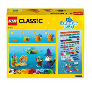 BRIQUES TRANSPARENTES - LEGO