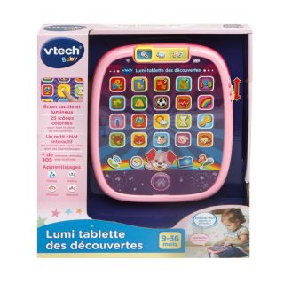 LUMI TABLETTE DES DÉCOUVERTES Rose - VTECH 