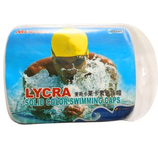 BONNET DE BAIN LYCRA COULEUR UNIE - Mesuca