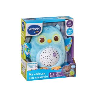 MA VEILLEUSE LUMI CHOUETTE BLEU