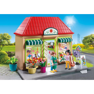 Playmobil City Life Magasin de fleurs