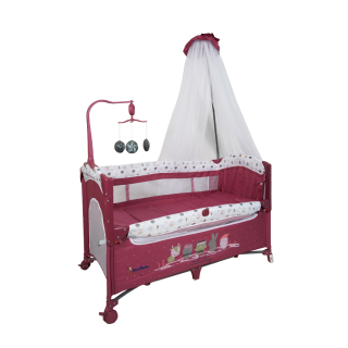 LIT PARC CODODO COCOONING – MON BÉBÉ-Noir