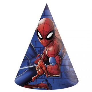 6 CHAPEAUX SPIDERMAN