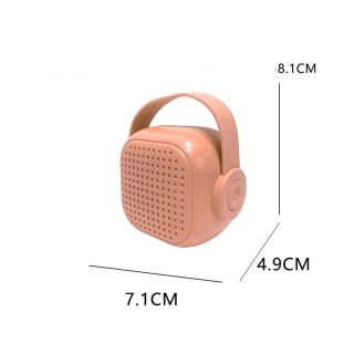 Mini Haut Parleur Sans fil Bluetooth -Wster-Cami rose