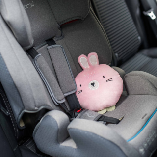 MoMi Peluche musicale Lulu Lapin Rose