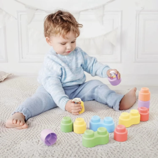 Momy Soft Bloc 18 Pcs - Quecetti