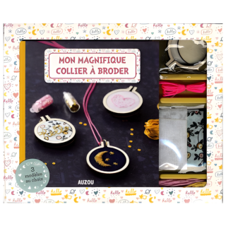 MON MAGNIFIQUE COLLIER A BRODER - 3 MODELES 