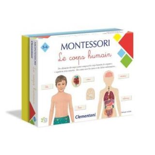 Montessori - Le corps humain-52370- Clementoni