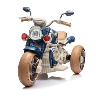 Moto à Batterie 12V  - Style Cruiser-Bleu