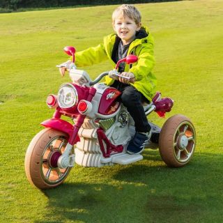 Moto à Batterie 12V  - Style Cruiser-Rouge