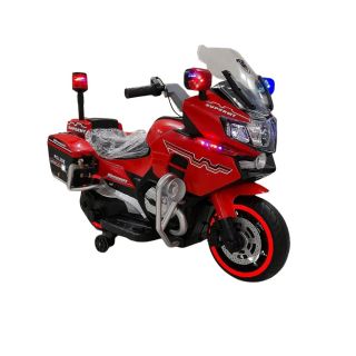 Moto à Batterie de Police 12V - Supertoys