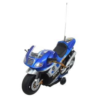 Moto R/C 360° wheel spin - Jiaming-Bleu