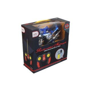 Moto R/C 360° wheel spin - Jiaming-Bleu