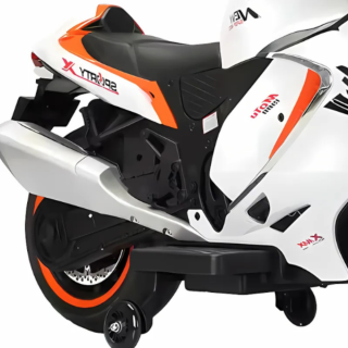 Motos électriques pour enfants 12V-Blanc