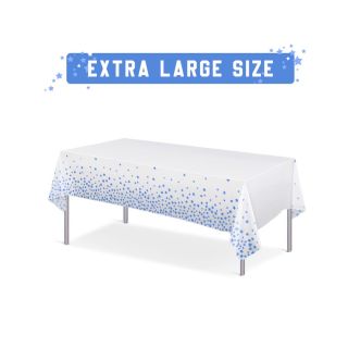 Nappe Etoiles Anniversaire -Bleu
