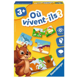 Où vivent-ils ? - Ravensburger