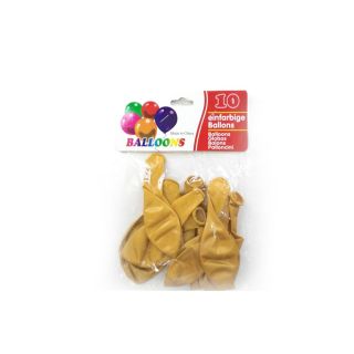 Pack de Ballons 10PCS-Dorée