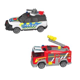 Pack Véhicule Police et Camion de pompier