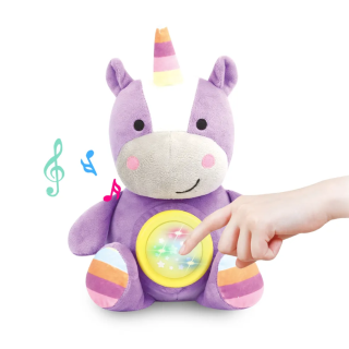 Peluche hippopotame musicale