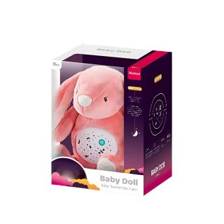 Peluche Lapin Rose Lumineuse -  BABY DOLL