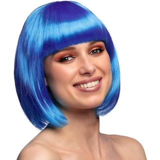 PERRUQUE CABARET BLEU 
