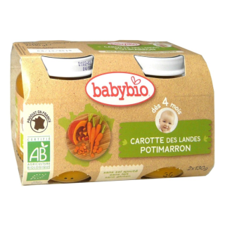 Petit pot Carotte des Landes & Potimarron