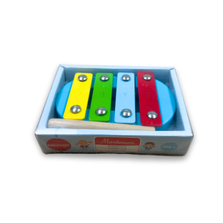 Petit Xylophone Coloré En Bois - Manchot