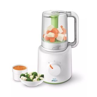 Robot cuiseur vapeur et mixeur 2-en-1