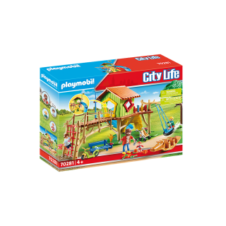 Playmobil City Life Parc de jeux et enfants