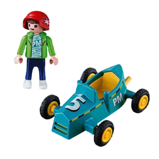 Enfant avec kart Playmobil 