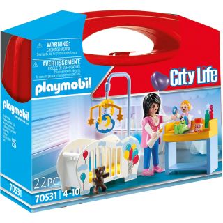 Valisette Chambre de Bébé Playmobil