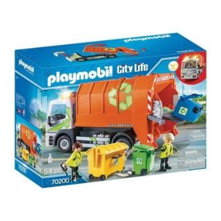 CAMION DE RECYCLAGE DES ORDURES PLAYMOBIL