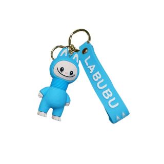 Porte Clé LABUBU - Lucky Key Chain -Bleu